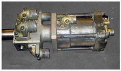 Mix head repair before-after